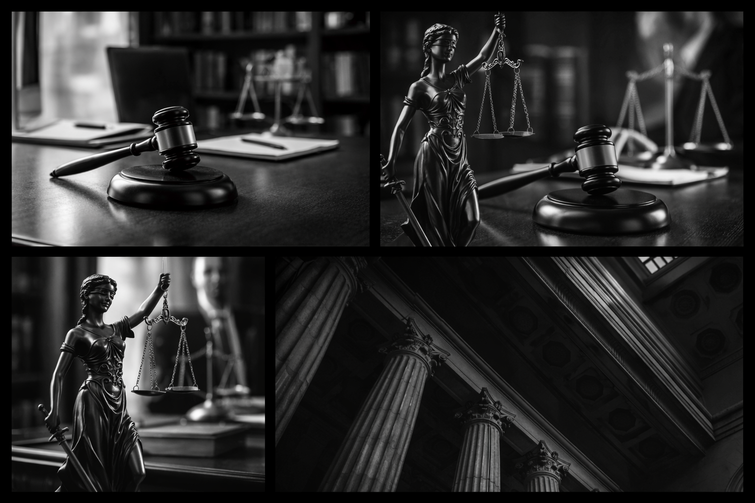 Montagem institucional do escritório